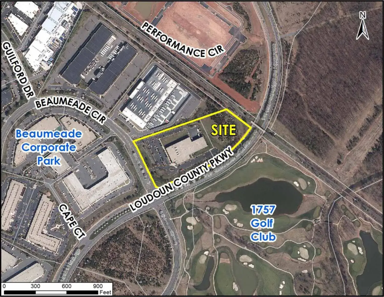 21445 Beaumeade Circle Ashburn Virginia Mapa