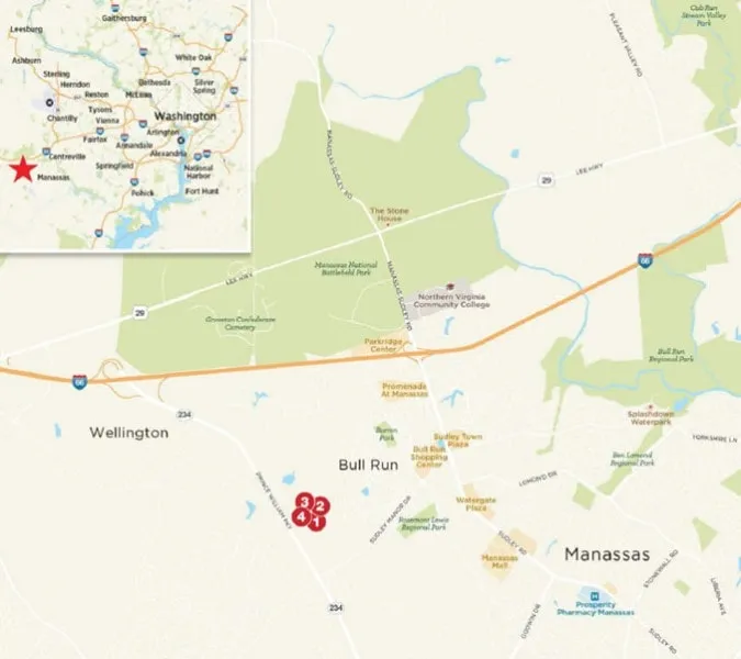 Amazon Web Services AWS Bethlehem Road en Manassas Virginia