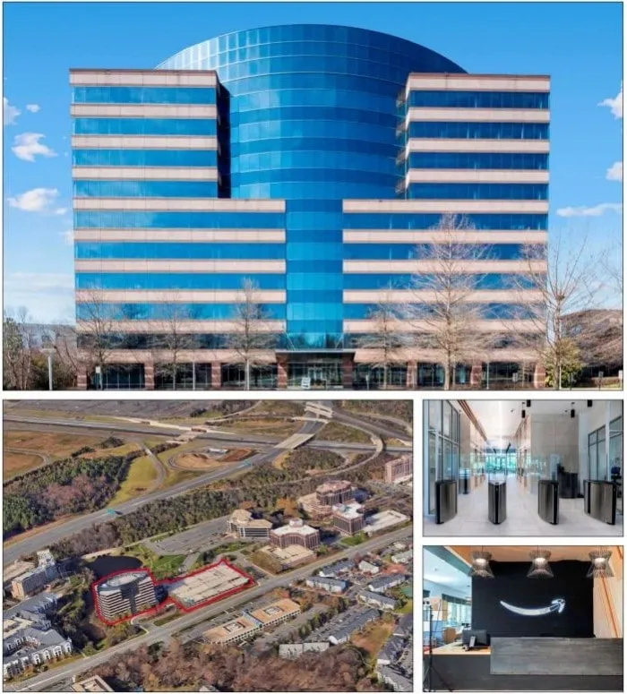 Edificio NOC y FOC de instalaciones del Centro de operaciones de red AWS de Amazon Web Services