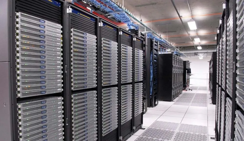 Inside of a Build-to-Suit Data Center from Digital Realty Located at 1201 Comstock Street in Santa Clara California