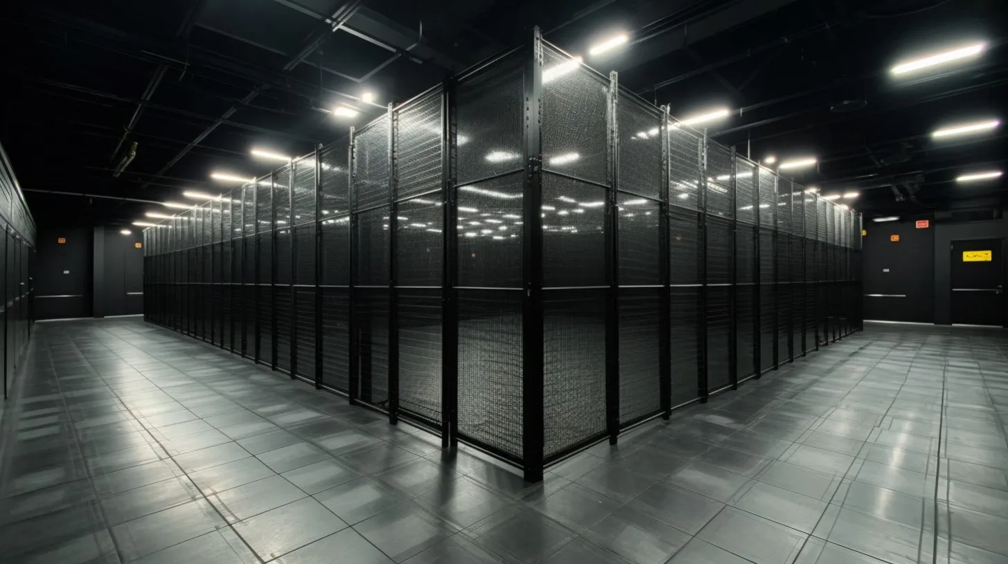 Separación de seguridad de jaula de espacios de colocación de centros de datos