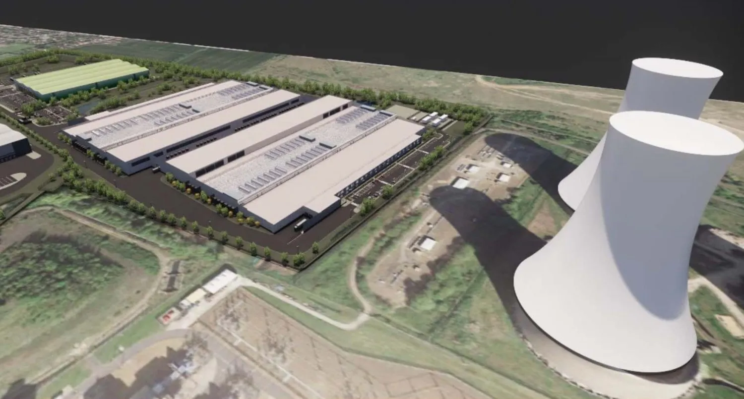 Aire del Centro de Datos CloudHQ Didcot