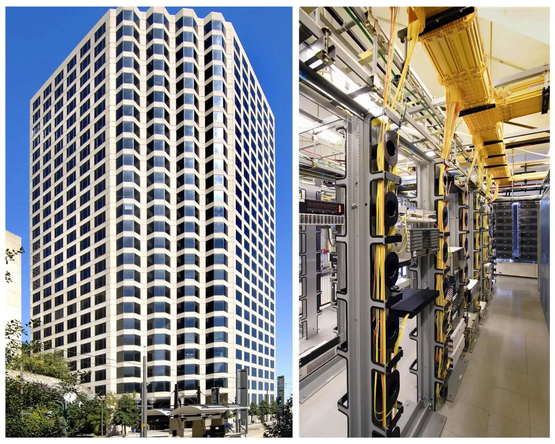 Digital Realty Equinix Carrier Hotels Located at 2323 Bryan Street in Dallas Texas