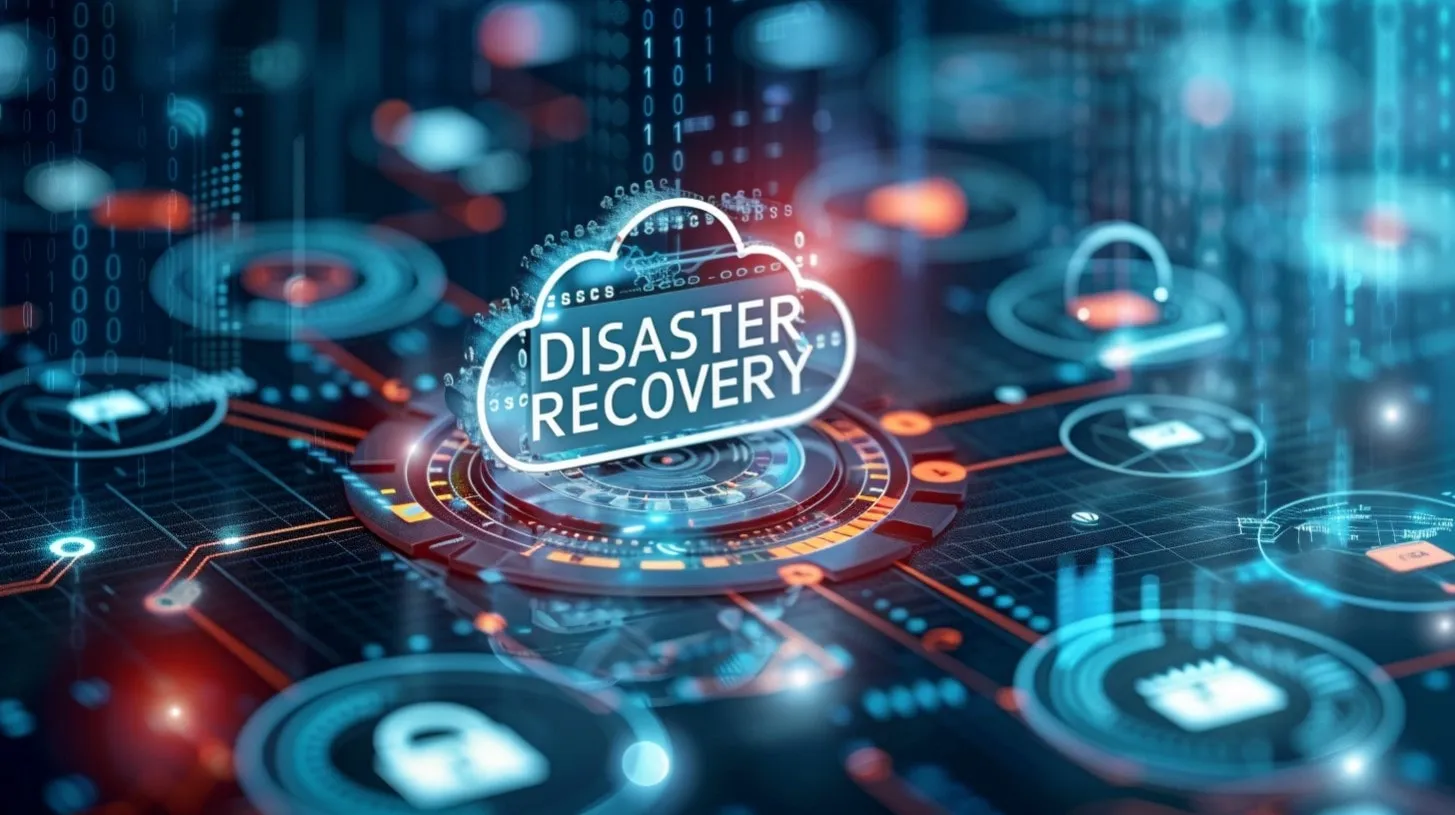 Representación Digital de Recuperación de Desastres Destacando la Seguridad en Infraestructura