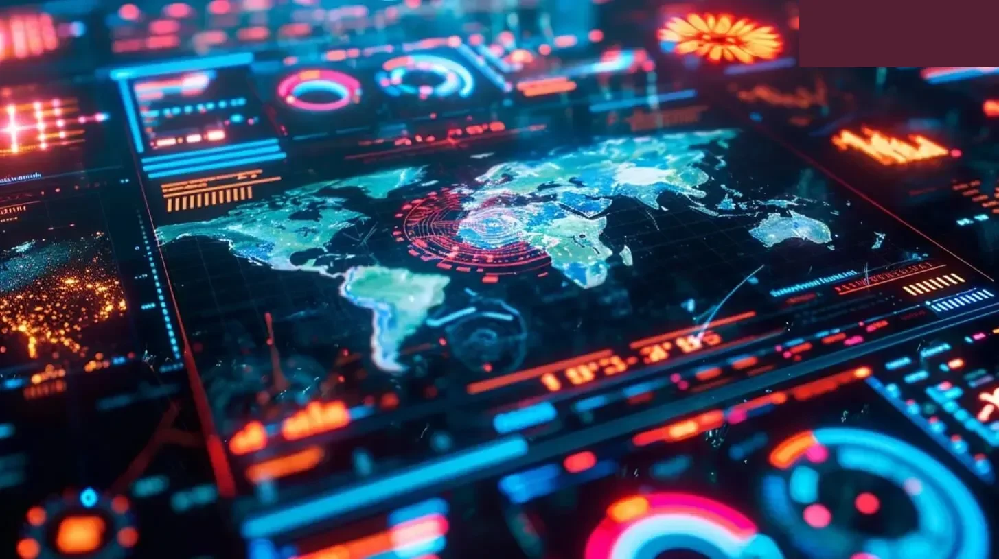 Respuesta a Emergencias y Gestión de Incidentes con Mapa del Mundo Panel de Control y Gráficos