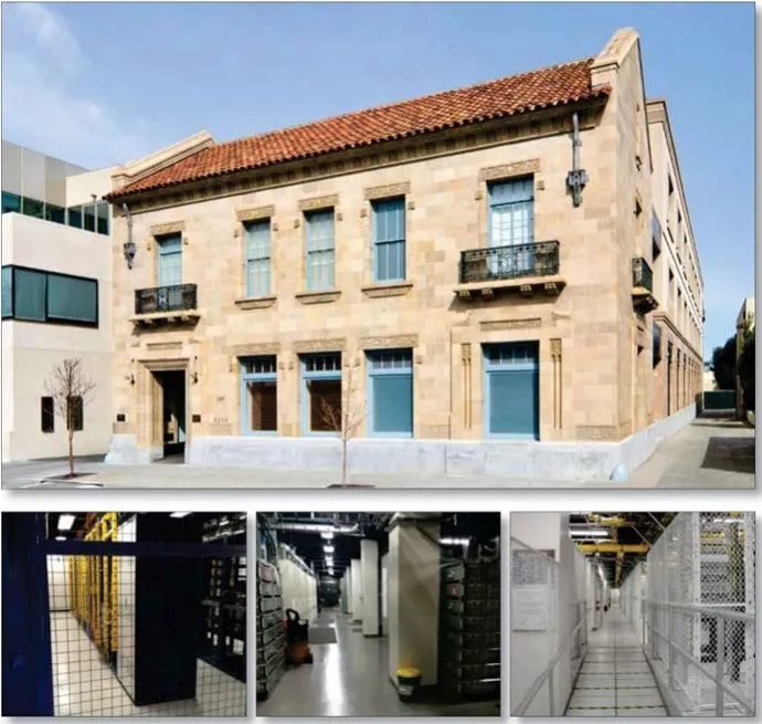 Equinix Carrier Hotel Building Exterior and Interior 529 Bryant Street Palo Alto California