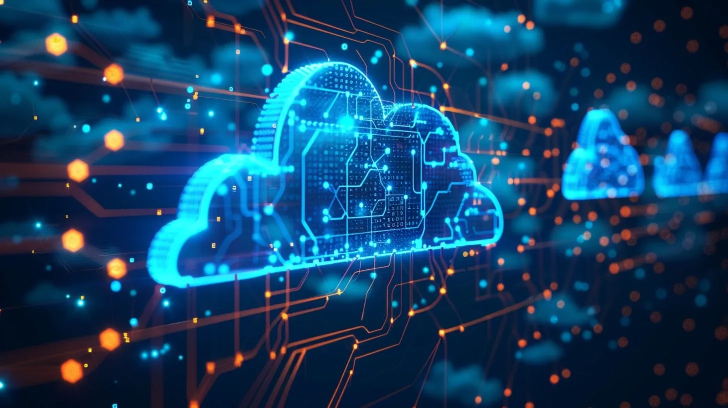 Ejemplo de Placa de Circuito Digital Híbrido Multi-Nube con Infraestructura de Computación