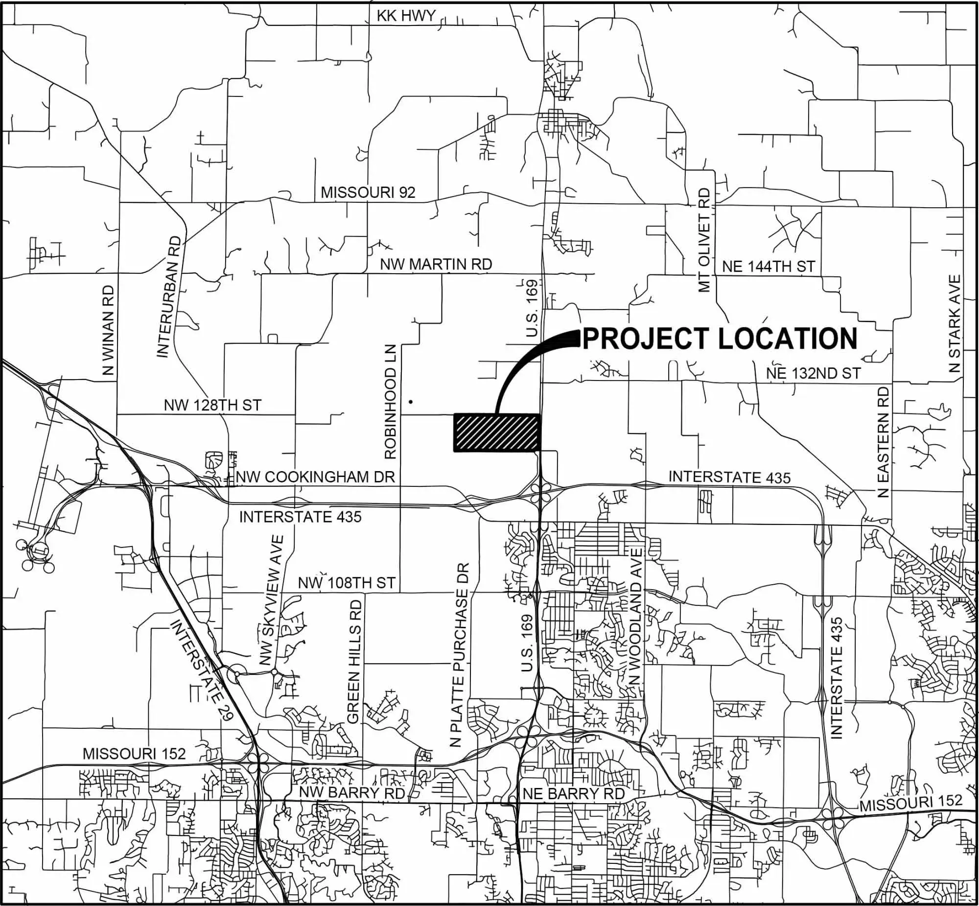 Ubicación de Facebook Meta Data Center Kansas City Missouri