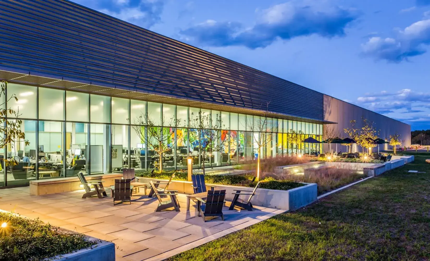 Infraestructura del centro de datos de metaplataformas de Forest City Carolina del Norte