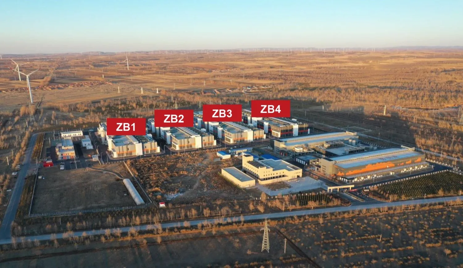 GDS Phased Development of Build-to-Suit Data Centers in Zhangbei Hebei Province China