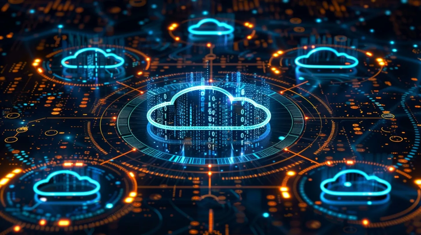 Infraestructura para datos y conectividad multinube en un diseño de placa de circuito futurista