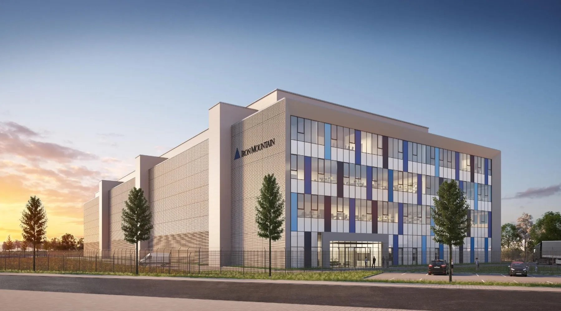 Google and Iron Mountain Frankfurt Germany FRA-1 Development of Build-to-Suit Data Center in Phases