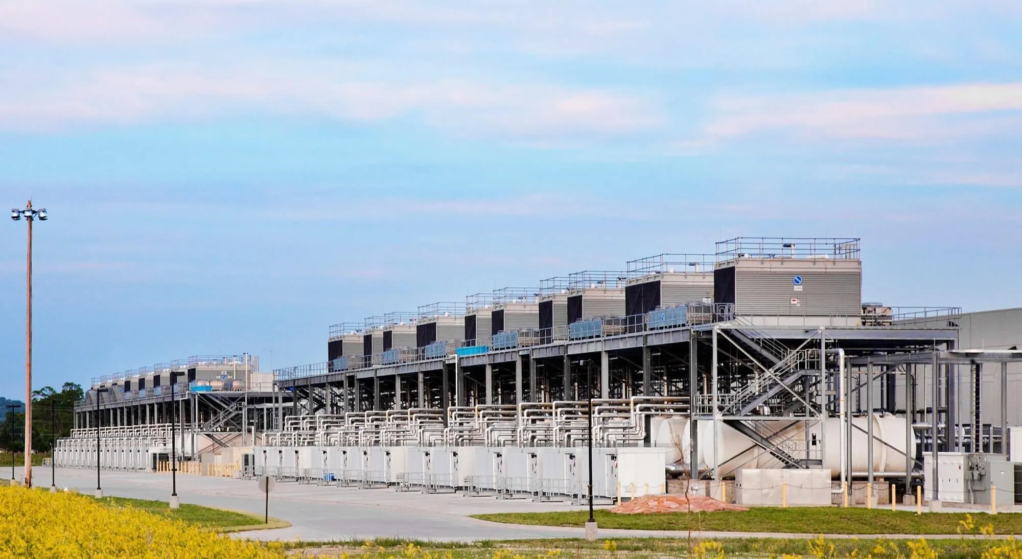 Explosión del centro de datos de Google Council Bluffs Iowa 2022