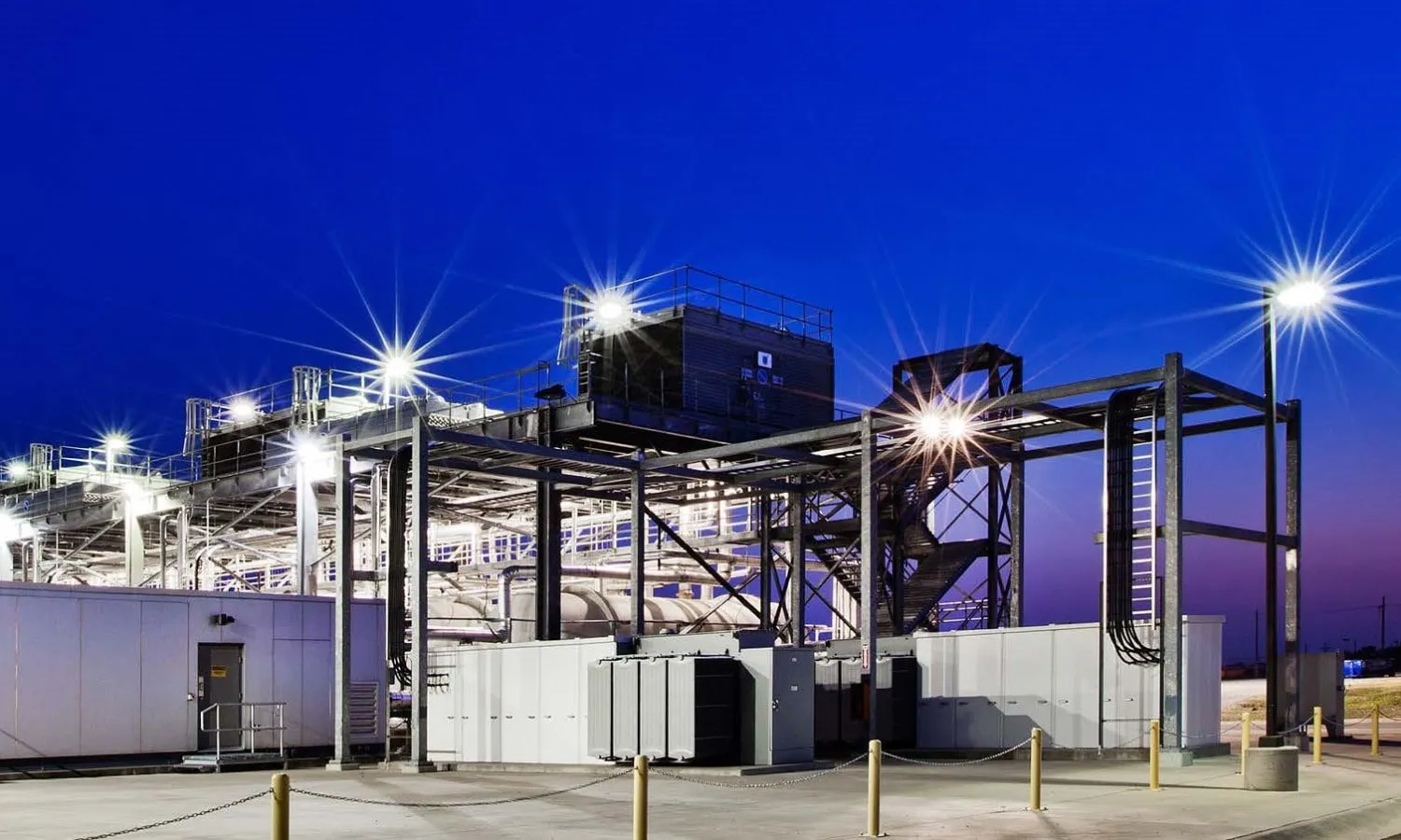 Unidades de refrigeración modulares de Google Centro de datos del condado de Mayes en Oklahoma