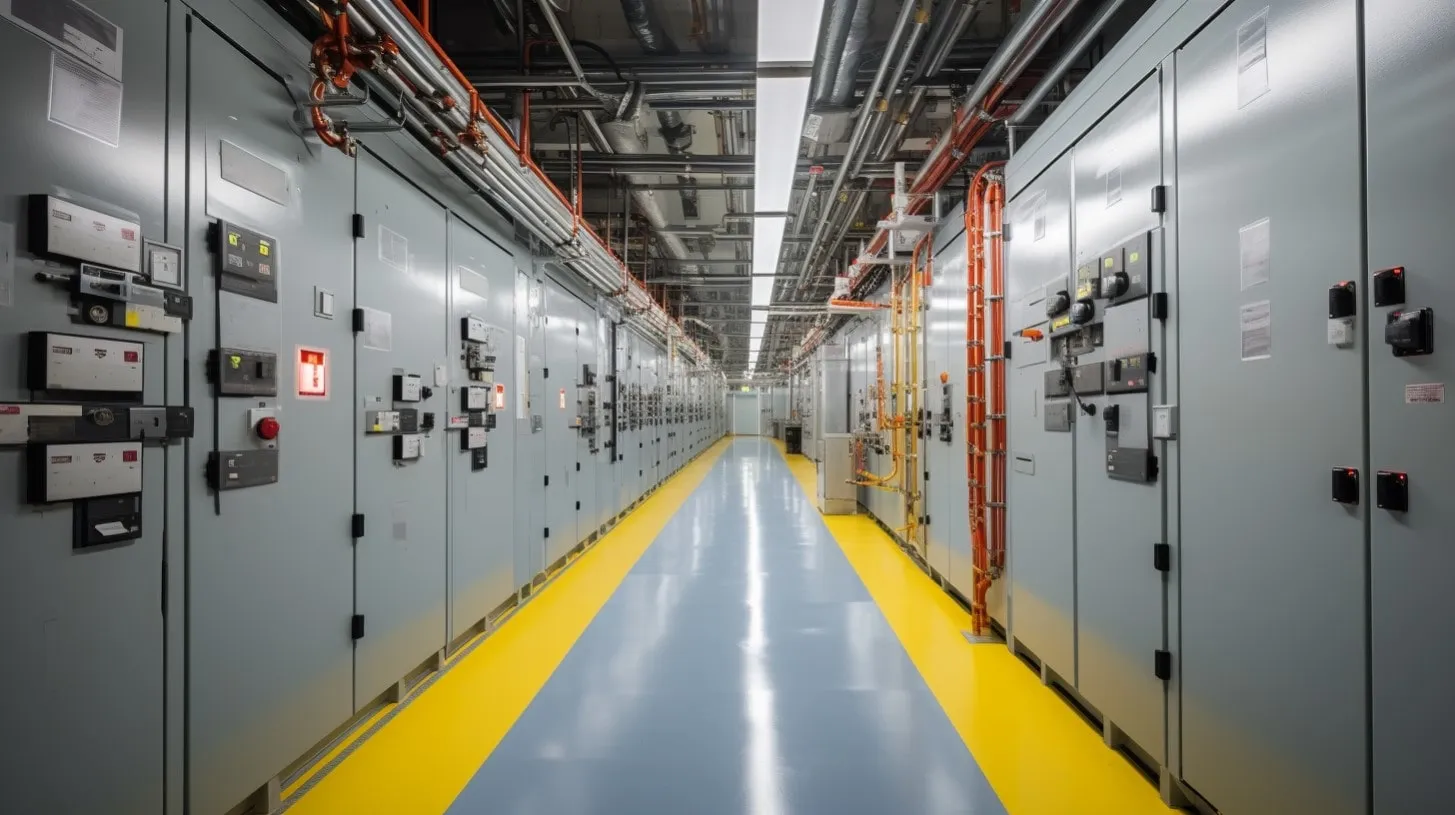 Espacio Gris y Sala de Aparamenta que alberga Cuadros Eléctricos