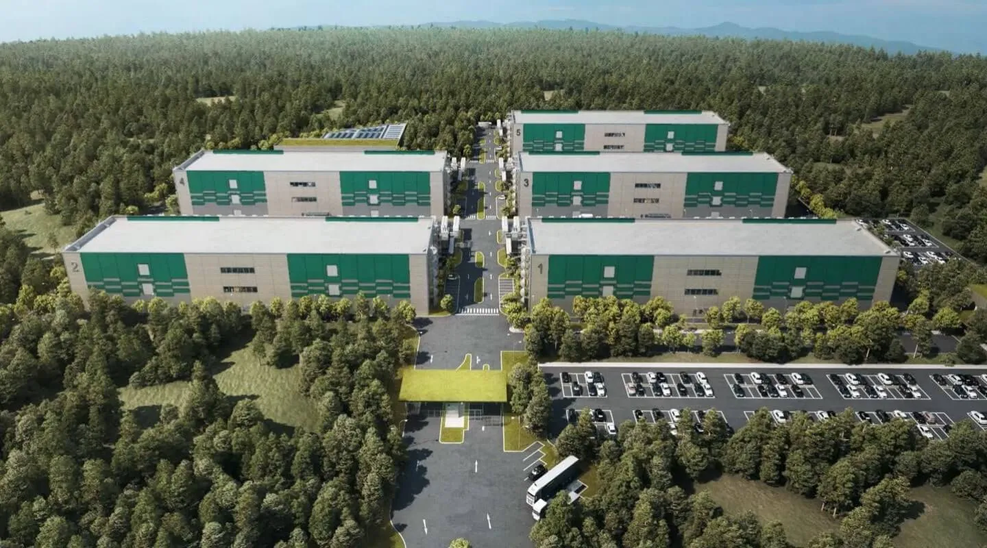 Hamar Noruega TikTok Data Centers Green Mountain Back