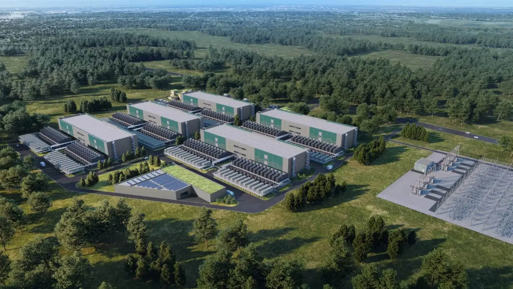 Hamar Noruega TikTok Data Centers Green Mountain Front