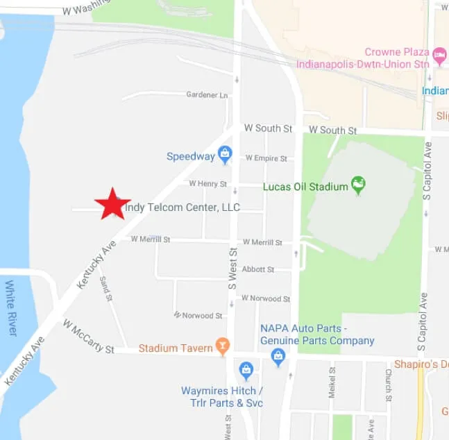 Mapa del Centro Indy Telcom