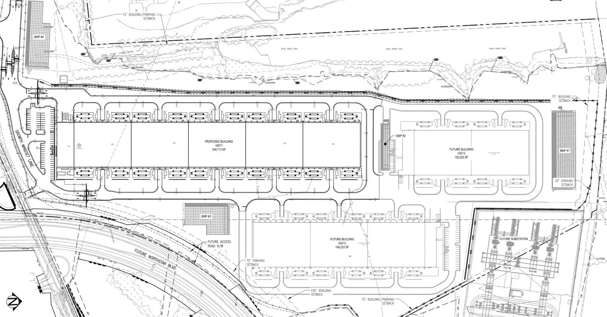 Plano del sitio de Microsoft Aldie Loudoun Virginia
