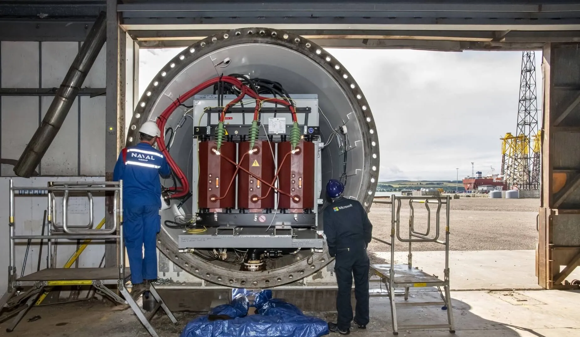 Microsoft Project Natick Fase 2 Energía del centro de datos submarino