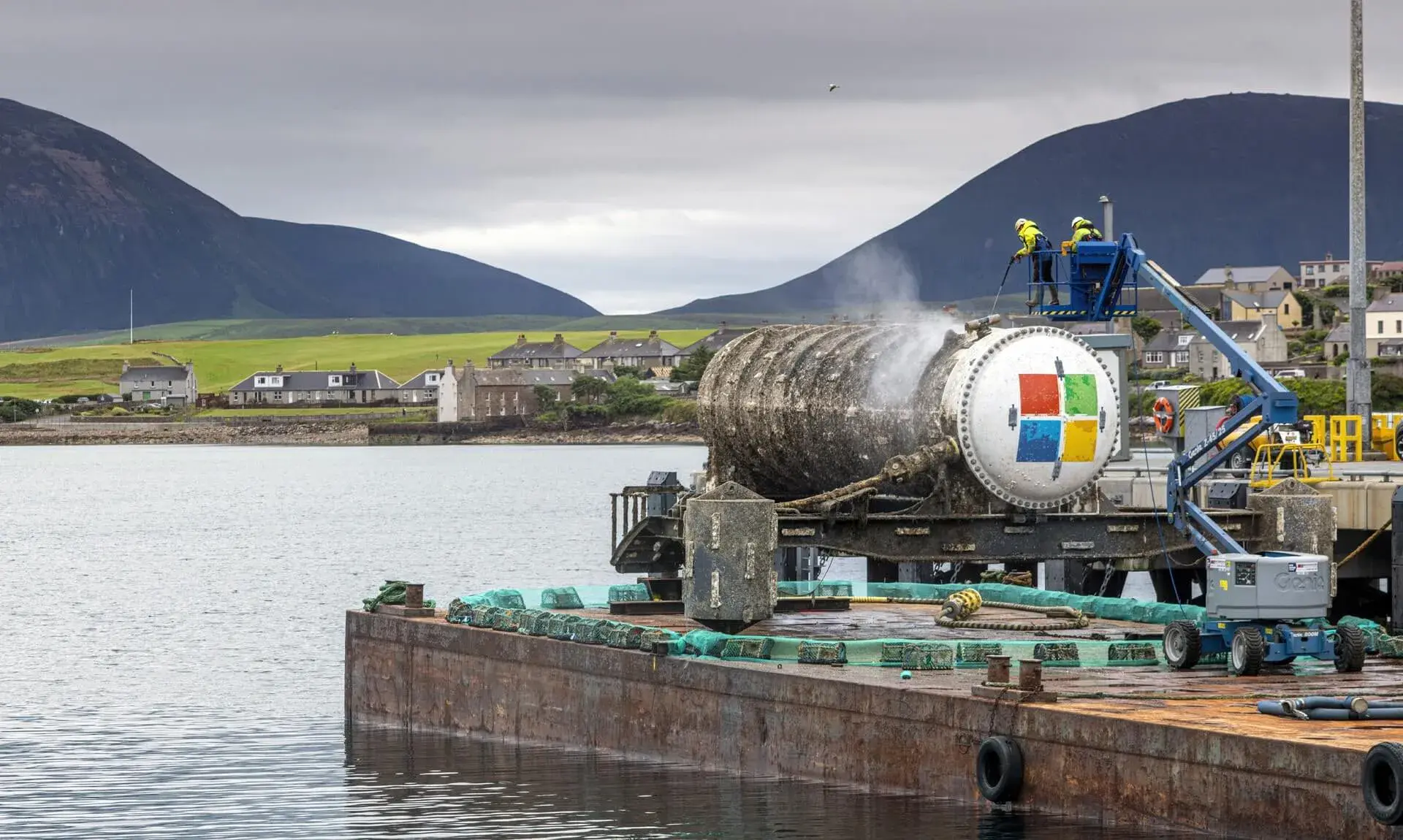 Centro de datos submarinos Microsoft Project Natick Fase 2