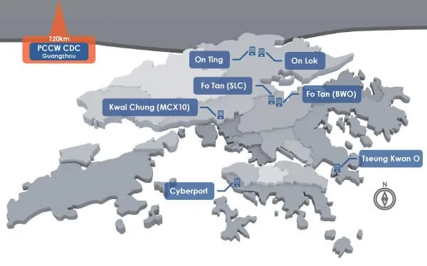 PCCW Solutions Data Centers Hong Kong