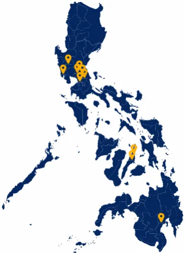 Mapa del Centro de Datos PLDT ePLDT