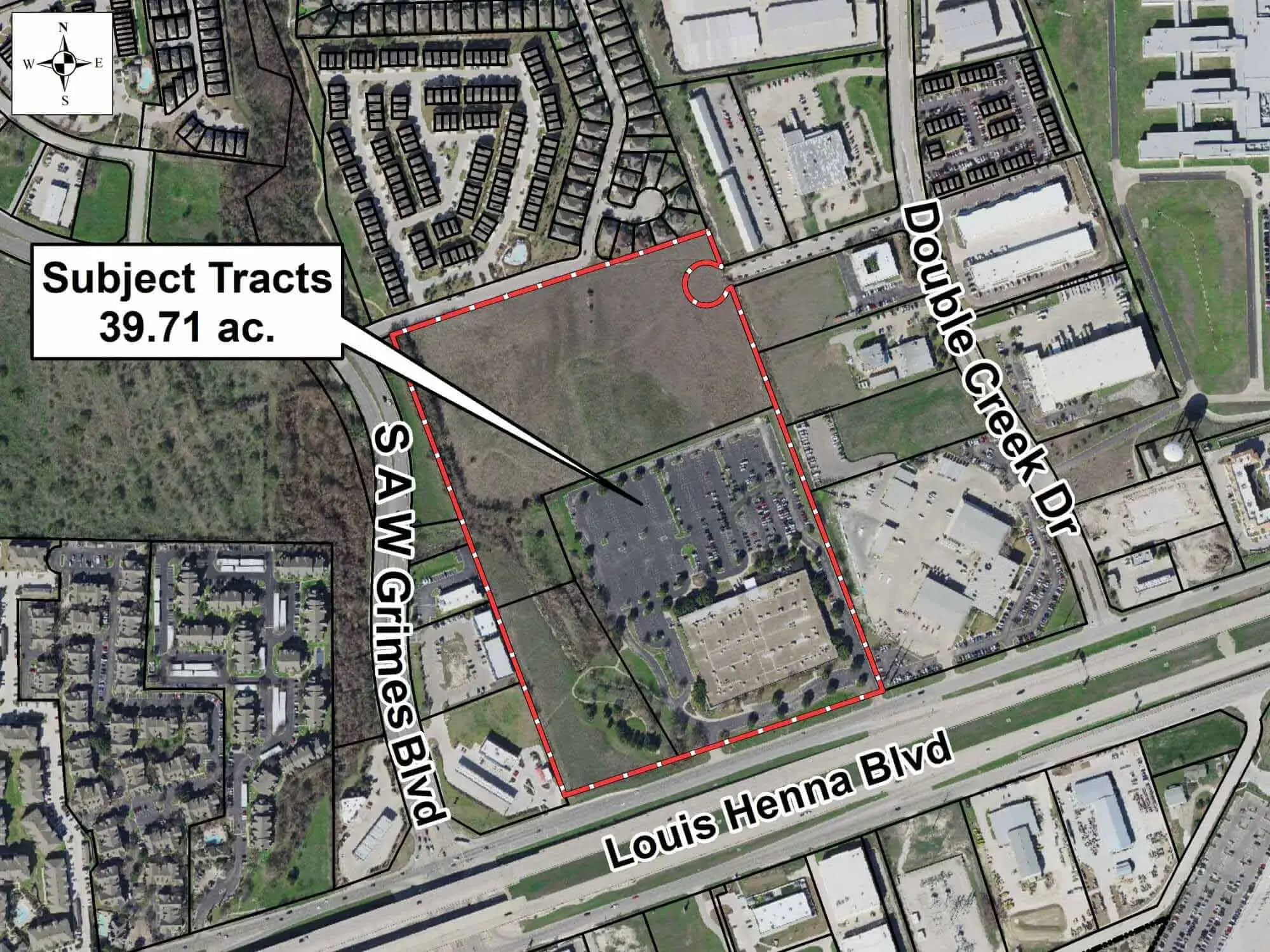 Mapa del sitio Sabey Data Centers SDC Austin