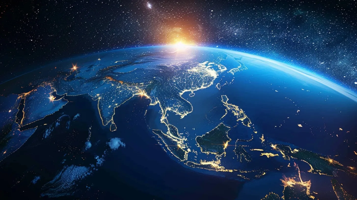 Centros de datos de TikTok del sudeste asiático ubicados en el mapa terrestre de Singapur y Johor Malasia