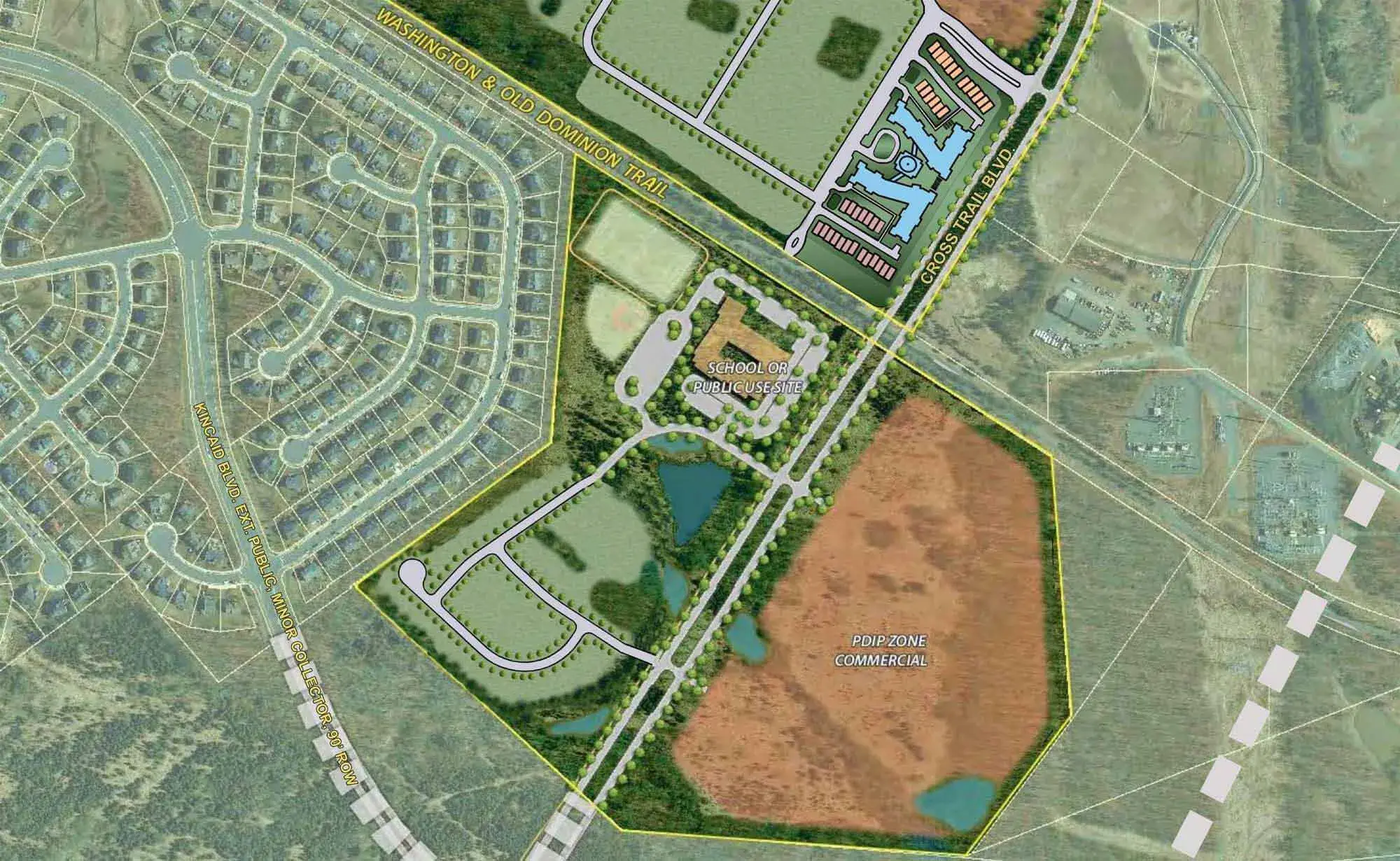 Tuscarora Crossing Landbay 3 Site Map