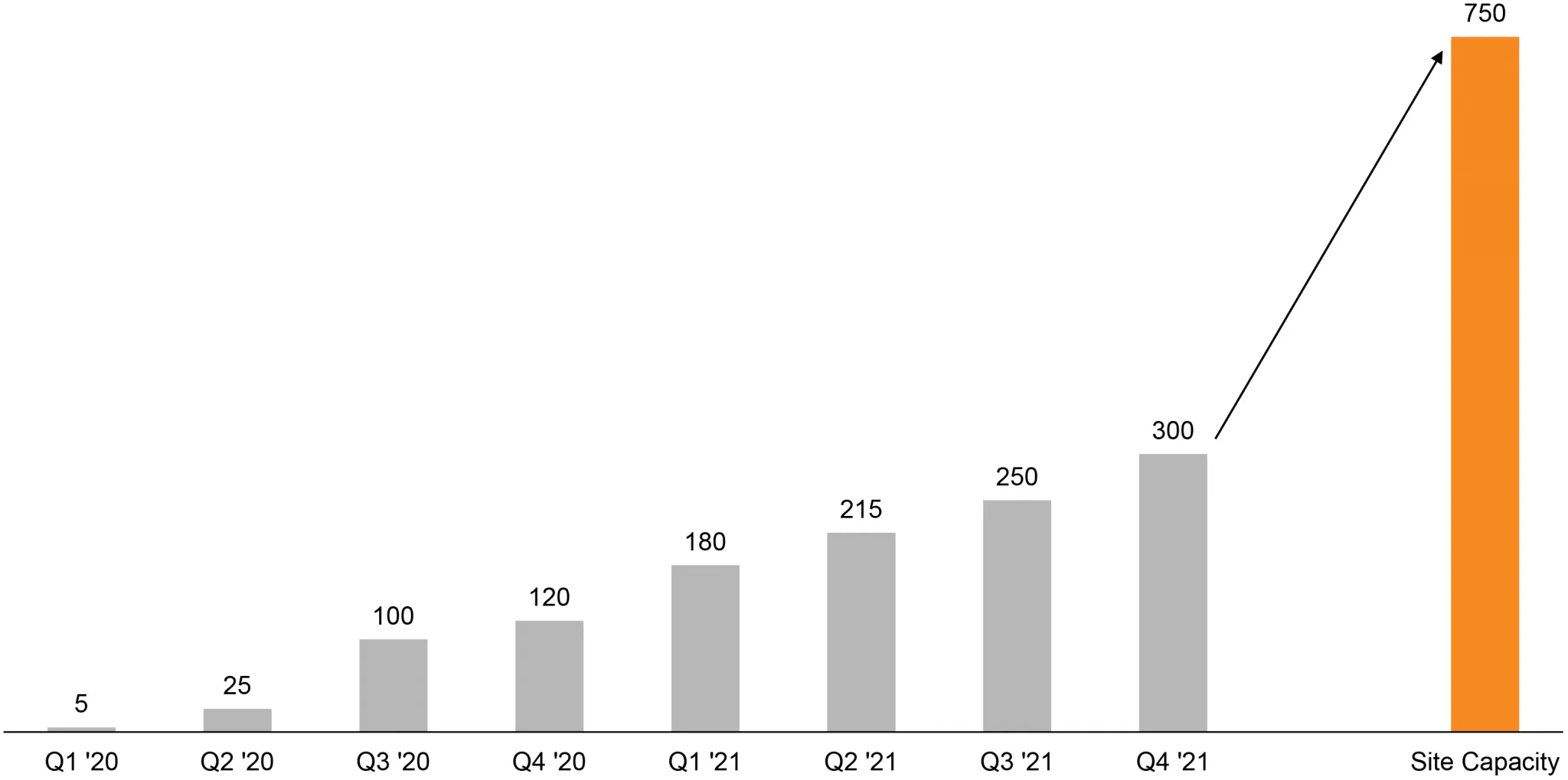 Capacidad de Whinstone utilizada por la minería de Bitcoin, en Megavatios