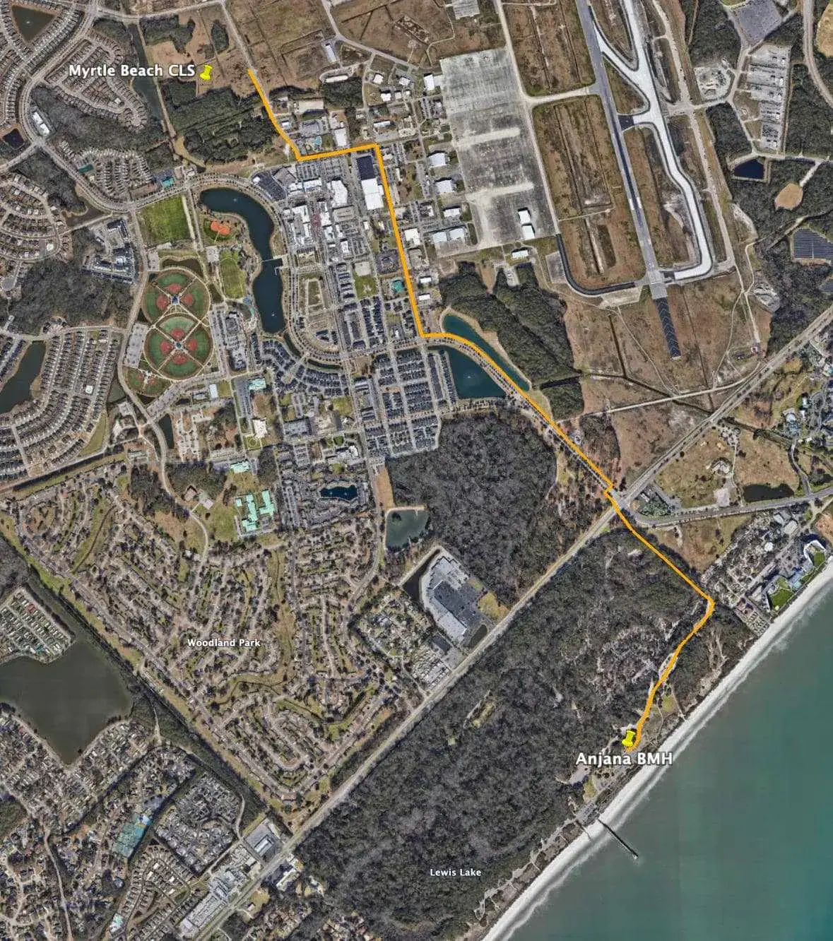 Anjana Myrtle Beach South Carolina Landing Point Information