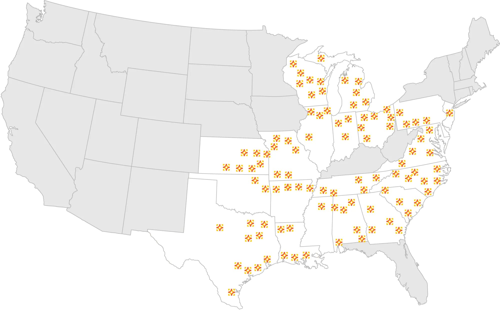 Brightspeed Copper and Fiber Network Map