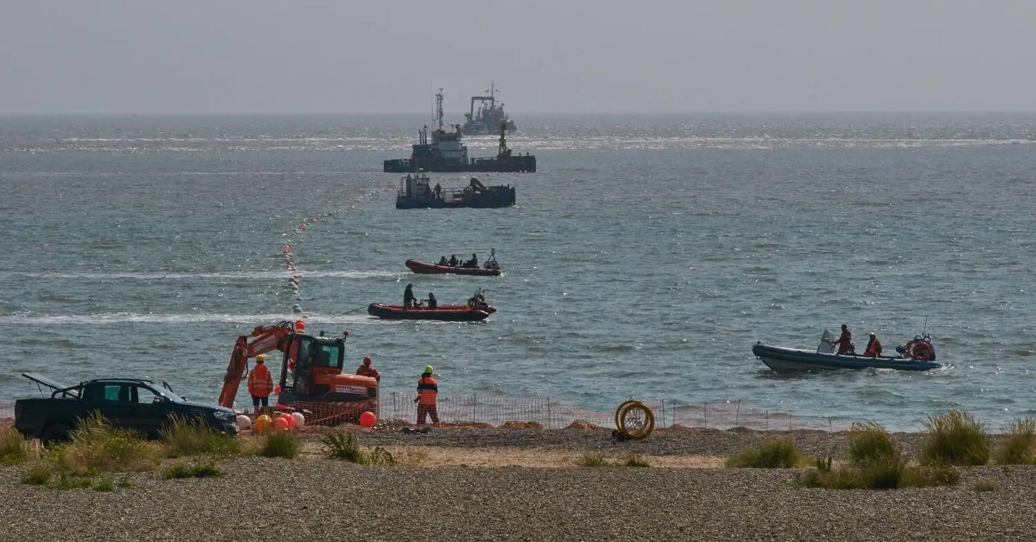 Despliegue del cable submarino Scylla de euNetworks