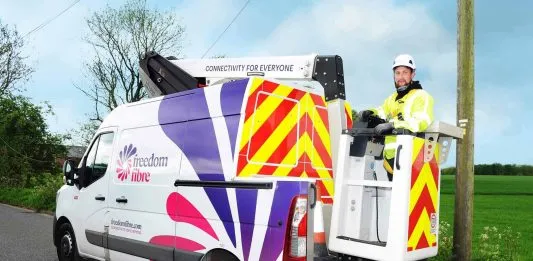 Equitix lidera una financiación de fibra de £ 100 millones en el Reino Unido para Freedom Fiber