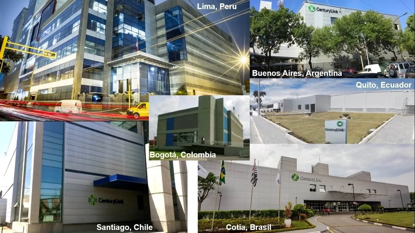 Centros de datos de red de fibra latinoamericana de Lumen Technologies