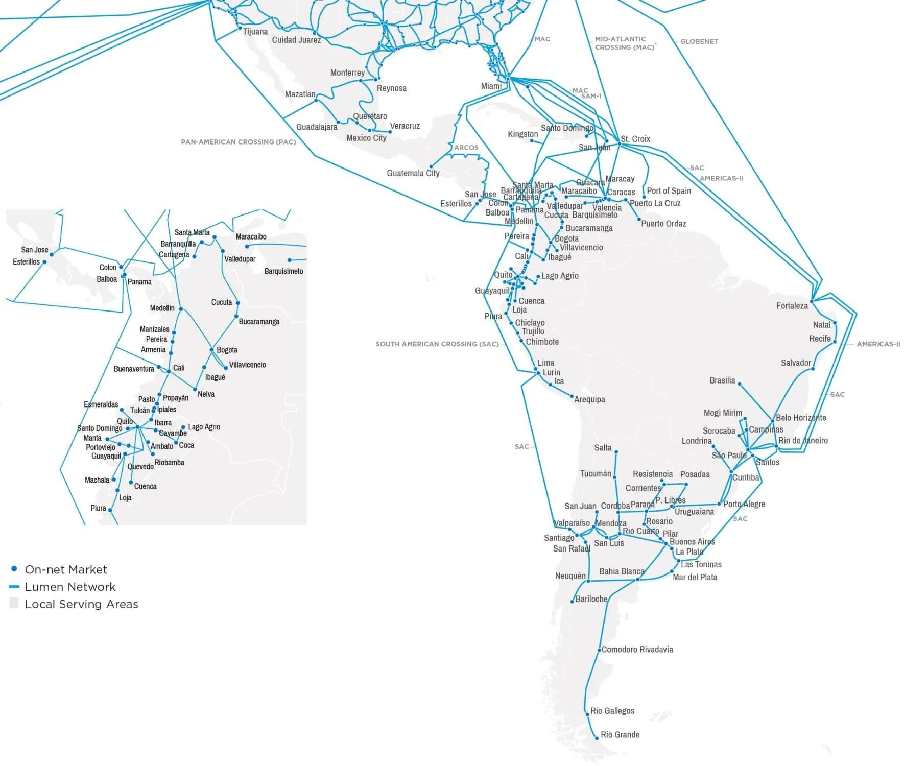 Red Latinoamericana de Fibra Lumen Technologies