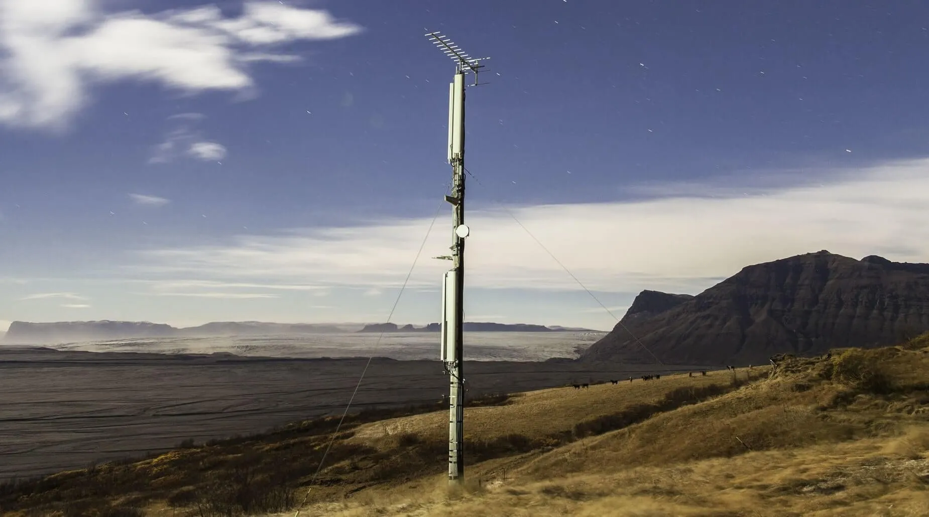 Míla Iceland Wireless Sites Example