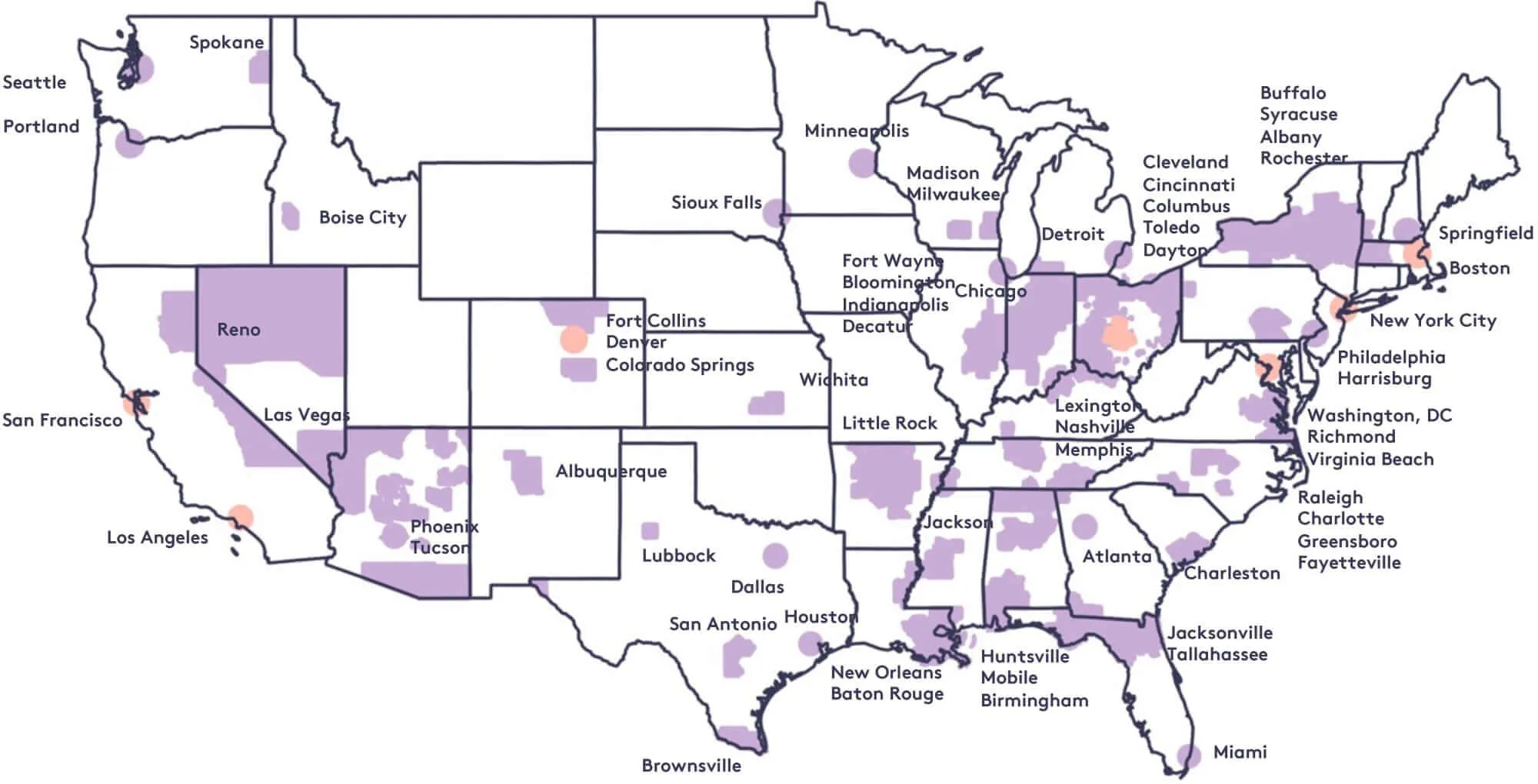 Mapa de huella del espectro de ondas milimétricas estrelladas