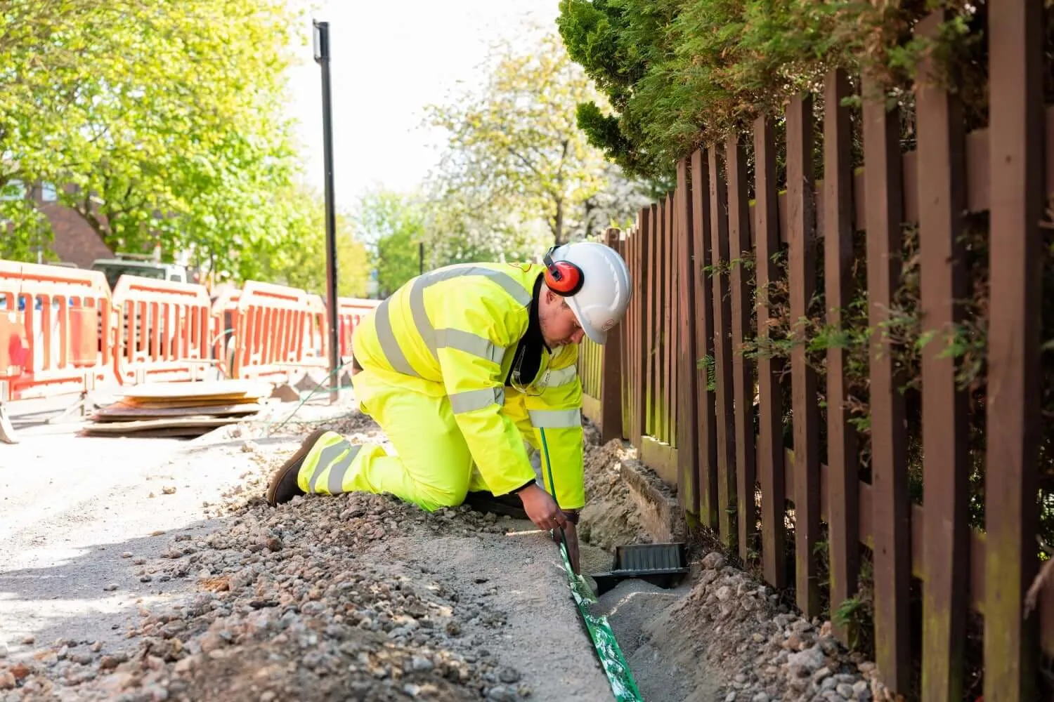 Implementaciones de Virgin Media O2 XGS-PON utilizando técnicas de construcción con fibra