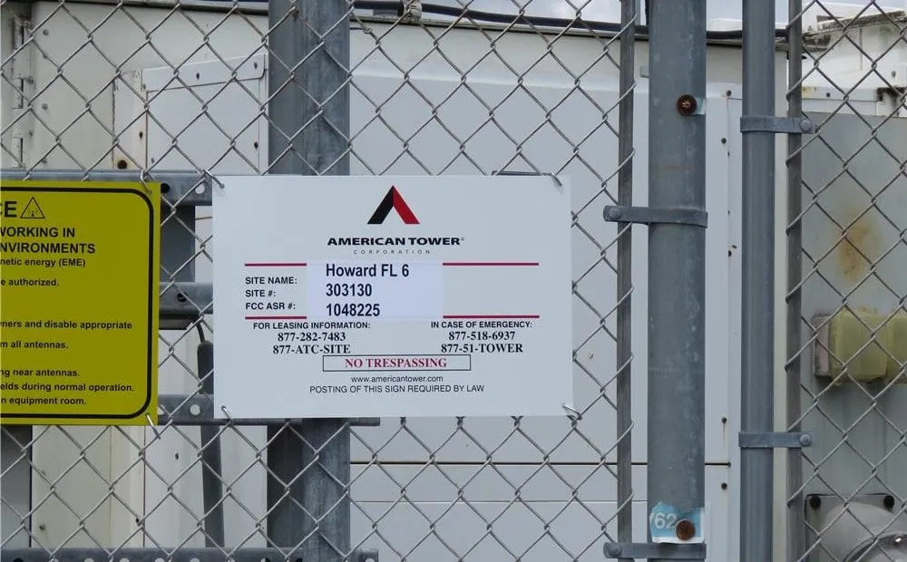 Registro de estructura de antena de American Tower Miami Florida ASR