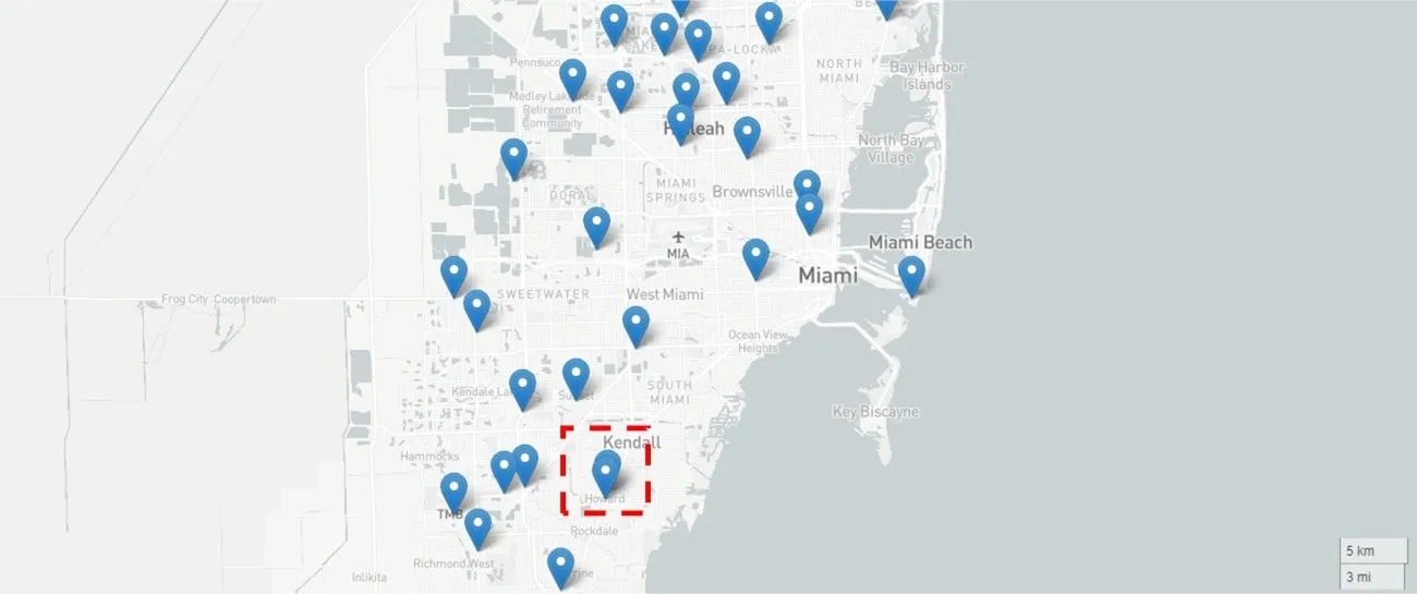 Registro de Estructura de Antena ASR Miami Florida American Tower