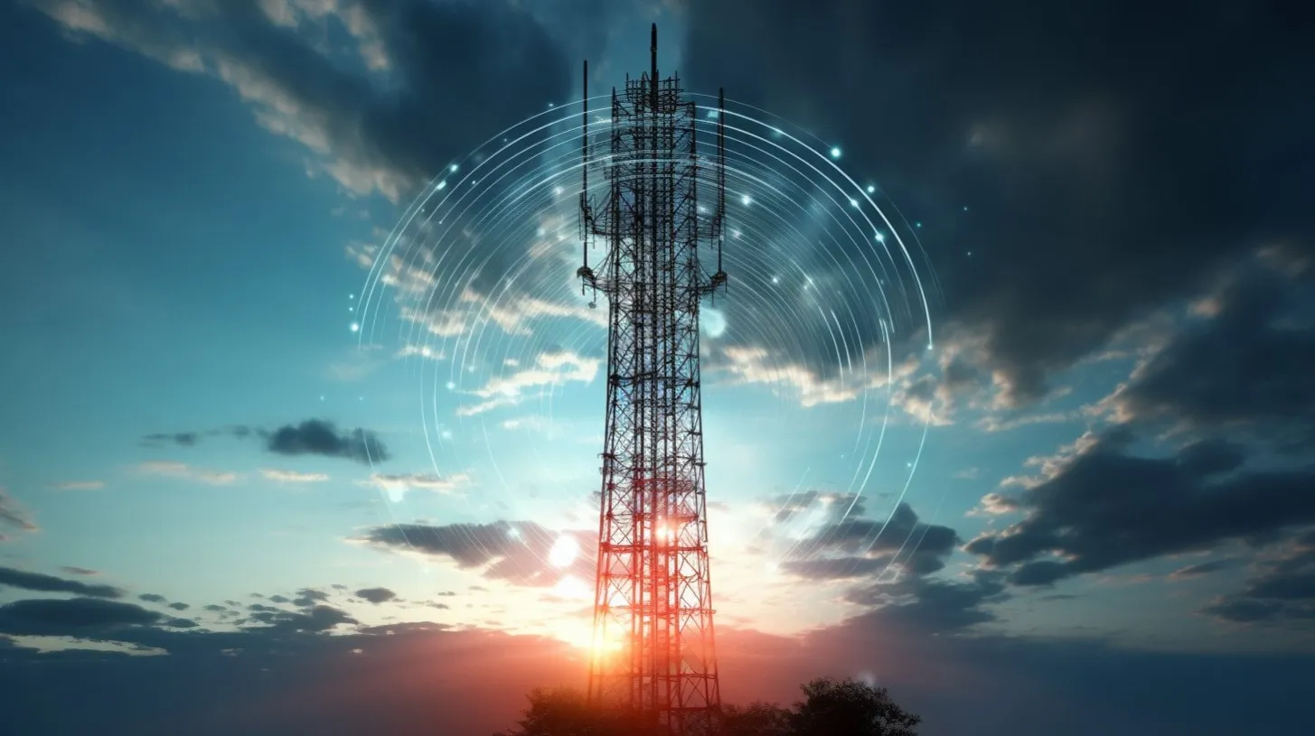 Factores del alcance de las torres celulares que afectan los datos del terreno geográfico