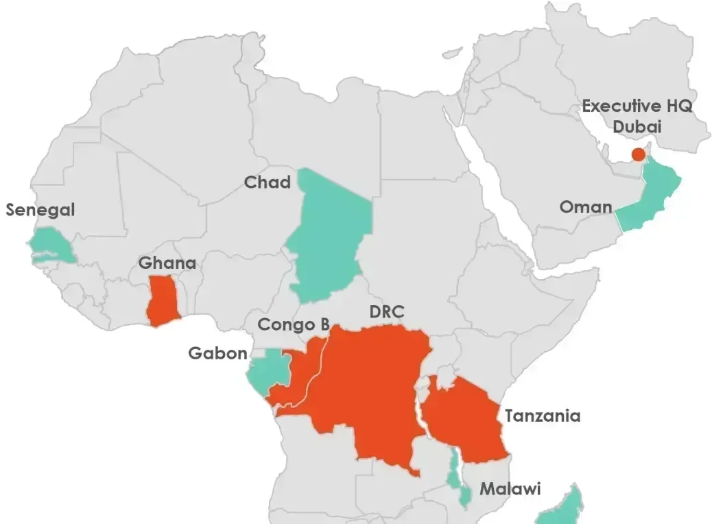 Países de operación de las Torres Helios