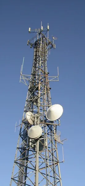 Ejemplo de estructura de torre de celosía