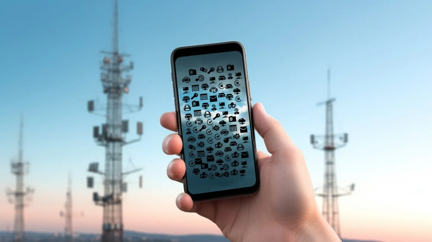 Ubicación de torres de telefonía celular cerca de ti y señales telefónicas